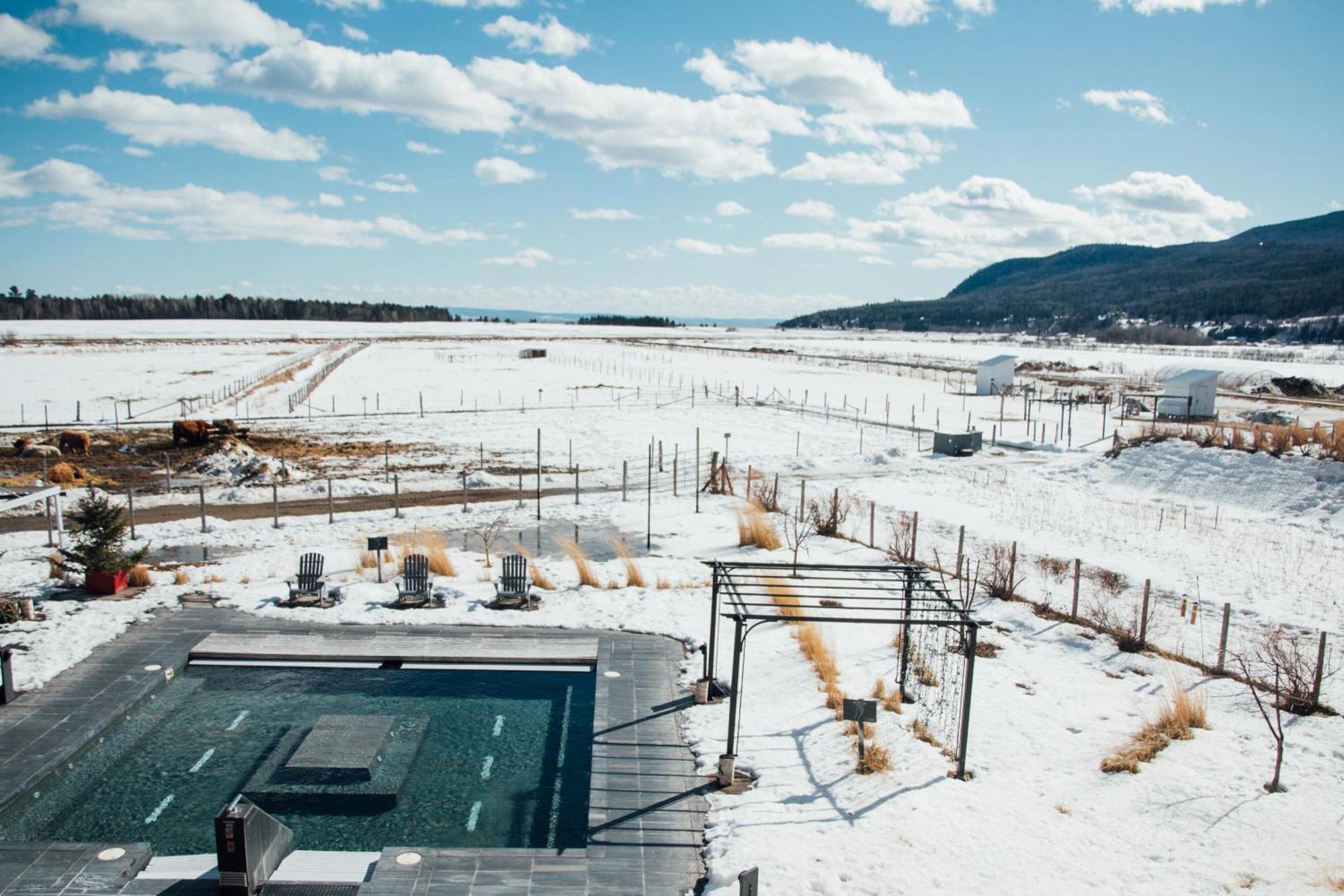 Hotel & Spa Le Germain Charlevoix Baie-Saint-Paul Exteriör bild
